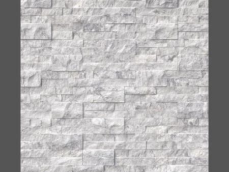 Arabescato Carrara Stacked Stone For Cheap