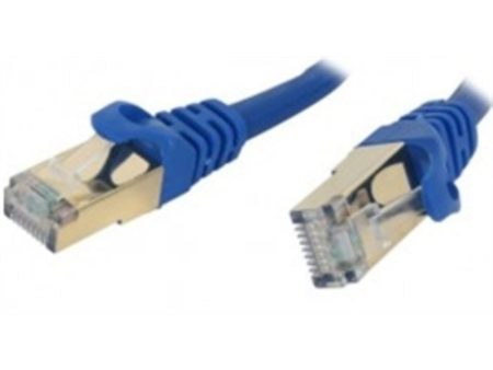 Rosewill Cable RCW-7-CAT7-BL 7ft Cat7 Shielded Twisted Pair (S STP) Network Cable Blue Retail For Sale