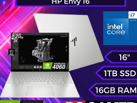 HP Envy 16 16.0  120Hz 2K pantalla táctil i7-13700H, 16GB DDR5 RAM, 1TB SSD, GeForce RTX 4060 8GB For Discount