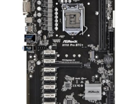 ASRock Motherbaord H110 PRO BTC+ Core i7 i5 i3 H110 DDR4 Max.32GB PCI Express SATA ATX Retail Discount