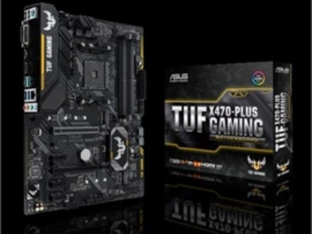 ASUS Motherboard TUF X470-PLUS GAMING Ryzen 2 AM4 DDR4 HDMI DVI M.2 ATX Retail For Discount