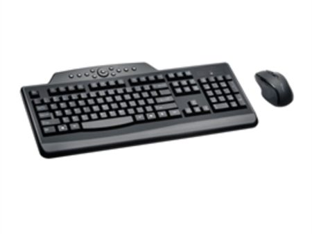 Kensington Keyboard K72408USA ProFit Keyboard Mouse Wireless Media Desktop Set Retail Discount