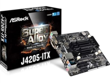 ASRock Motherboard MB-J4205-ITX 2.6GHz Socket DDR3 DDR3L SODIMM mini-ITX Retail Online now