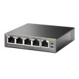 TP-Link Networking Device TL-SG1005P 5-Port Gigabit Desktop Switch with 4-Port PoE 56W PoE PS Cheap