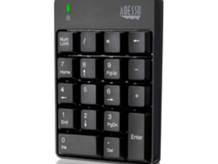 Adesso Keyboard AKB-601UB Mechanical Numeric Keypad with 3-port USB Hub Retail Online