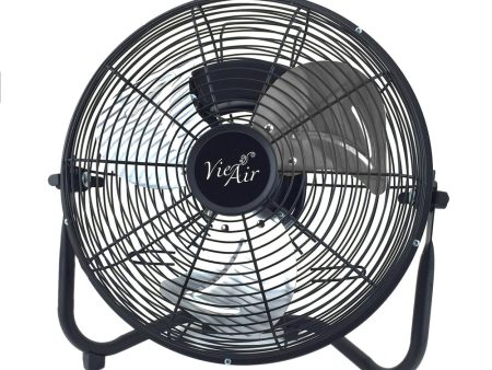 Vie Air 20 Inch Industrial Tilting High Velocity 3 Speed Metal Floor Fan Fashion