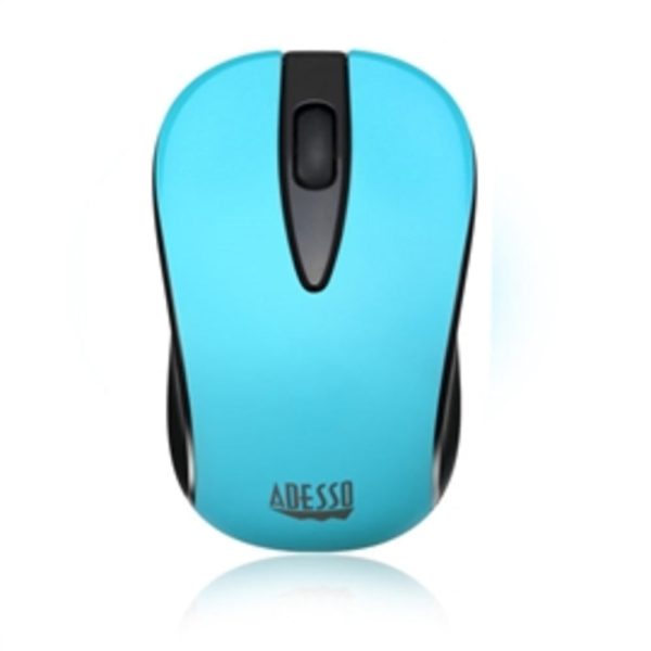 Adesso Mouse iMouse S70L Wireless 3 buttons Neon color mouse Blue Retail For Discount