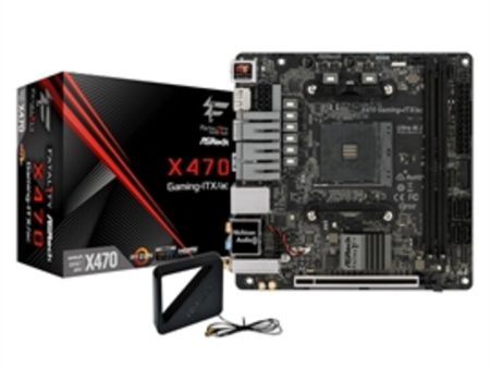 ASRock Motherboard X470 Gaming-ITX ac AM4 X470 64G DDR4 PCIE HDMI ATX Retail Online now