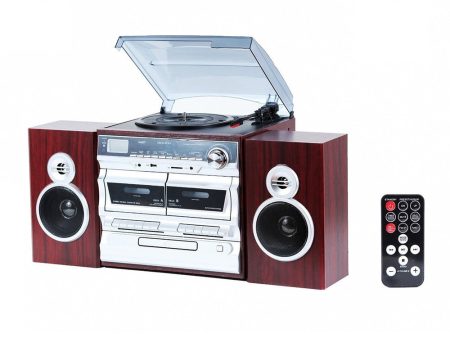 TechPlach High Power 30W, 3-Speed Turntable with Karaoke on Sale