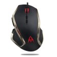 Adesso Mouse iMouse X3 Programable Gaming Mouse with Adjustable DPI and Weight MultiColor Retail on Sale