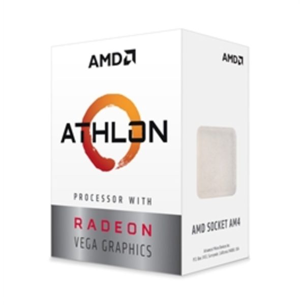 AMD CPU YD220GC6FBBOX AMD Athlon 220GE Radeon Vega 2Core 4Thread 65W AM4 5MB 3400MHz Retail Sale