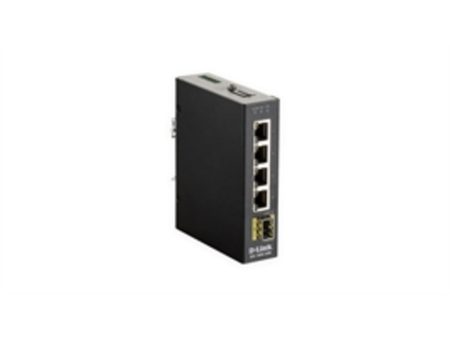 D-Link Networking DIS-100G-5SW 5Port UNMNGD Industrial Switch 1xSFP port -40C to +75C Brown box Hot on Sale