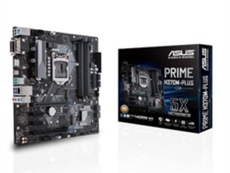 ASUS Motherboard Prime H370M-PLUS CSM S1151 H370 DDR4 HDMI DVI VGA M.2 mATX Retail Fashion