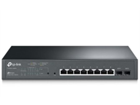 TP-Link Network T1500G-10MPS 8Port RJ45 SFP 116W Gigabit Smart PoE+ Switch Retail For Discount