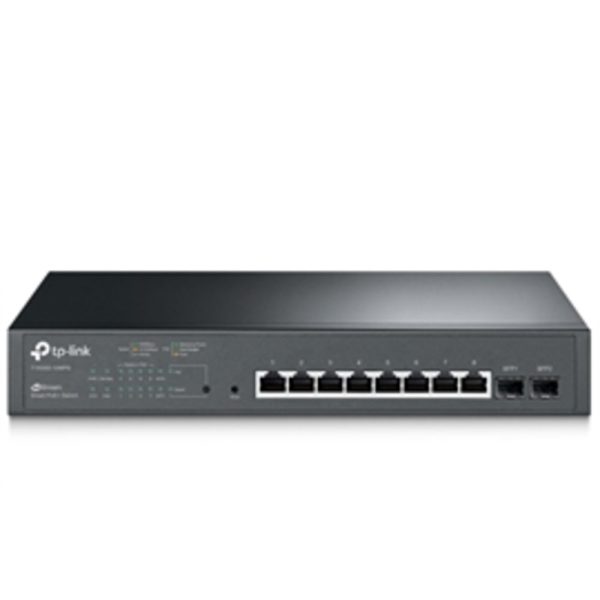 TP-Link Network T1500G-10MPS 8Port RJ45 SFP 116W Gigabit Smart PoE+ Switch Retail For Discount