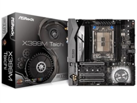 ASRock Motherboard MB-X399M TAICHI AMD X399M Taichi Ryzen DDR4 PCIE SATA3 USB Retail For Sale