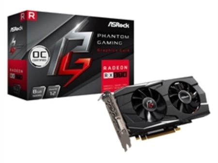 ASRock Video Card PG D RADEON RX570 8G OC AMD Radeon RX 570 PCIe 8G GDR5 3DP HDMI DVI Retail Sale