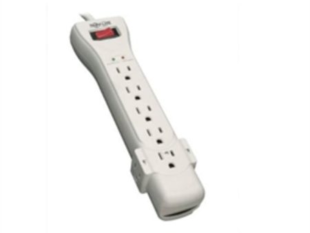 Tripp-Lite Power Strip SUPER-7 7 feet 7-Outlet Surge Protector Light Grey Retail For Cheap