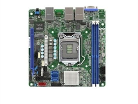 ASRock Motherboard E3C246D2I E-2100 C246 DDR4 Max.64GB SATA3 PCI Express mini-ITX Retail Fashion