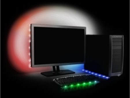 Antec Accessory Accent Lighting RGB USB Powered 8 LED Strip Retail For Sale