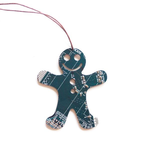 Christmas tree ornament. Gingerbread Man, no resin Sale