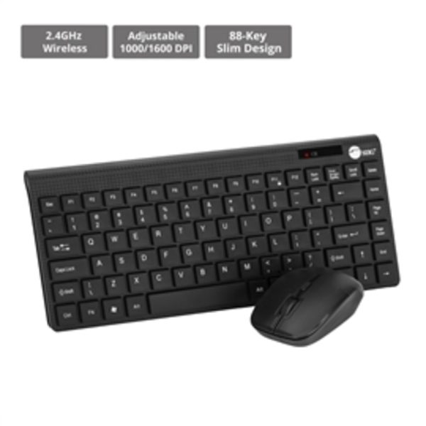 SIIG Keyboard JK-WR0S12-S1 Wireless Slim-Duo mini-size Keyboard and mouse combo Retail For Cheap