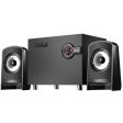 Supersonic Bluetooth Multimedia Speaker System in Black Online