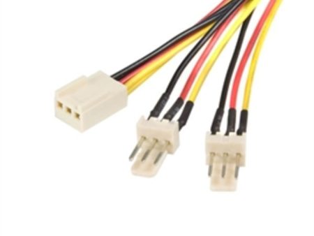 StarTech Cable TX3SPLIT12 12in TX3 Fan Power Splitter Cable Retail Cheap