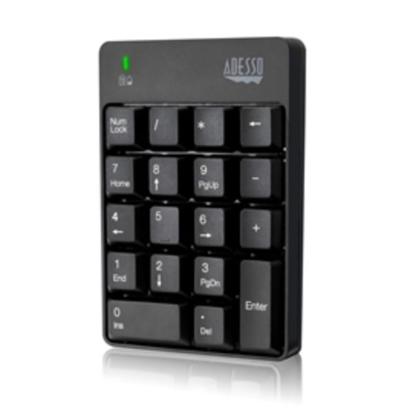 Adesso Keyboard WKB-6010UB Mechanical Numeric Keypad with 3-port USB Hub Retail Online Hot Sale