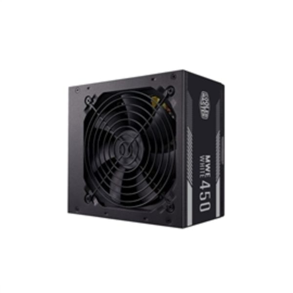 Cooler Master Power Supply MPE-4501-ACAAW-US MWE 450 V2 450Watts ATX 12Volts 80+ White Non-Modular Retail For Sale