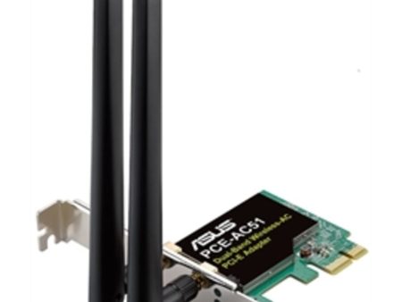 Asus Network PCE-AC51 AC750 (300+433) Wireless Dual Band PCI-E Adapter Retail Online now