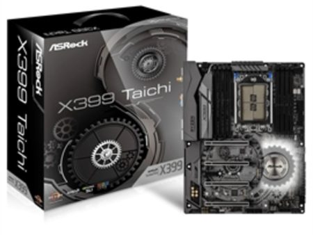 ASRock Motherboard X399 Taichi AMD TR4 X399 Max.128MB DDR4 PCIE USB SATA ATX Retail Cheap