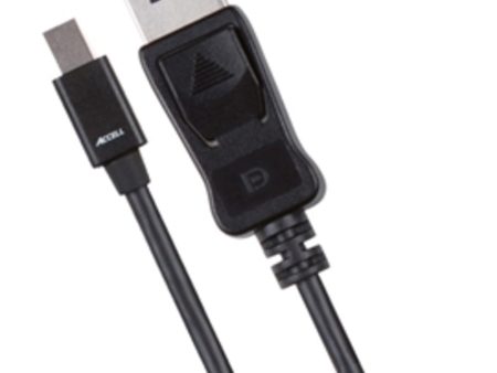 Accell Cable B143B-007B 6.6ft(2m) UltraAV Mini DisplayPort to DisplayPort 1.2 Retail Online now