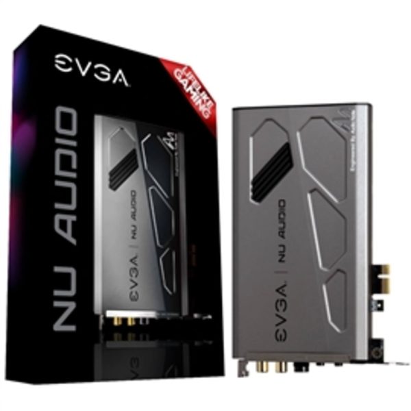 EVGA Sound Card 712-P1-AN01-KR XMOS xCORE-200 PCIe Audio Card 123dB 121dB SATA Retail Online