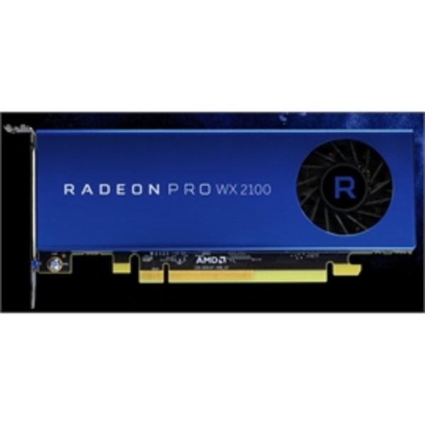 AMD Video Card 100-506001 Radeon Pro WX 2100 2GB GDDR5 10Bit PCI Express DisplayPort 2 x mini-DisplayPort Retail For Discount