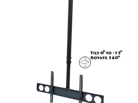 MegaMounts Heavy Duty Tilting Ceiling Television Mount for 37  - 70  LCD, LED and Plasma Televisions Online