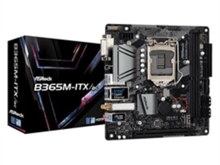 ASRock Motherboard B365M-ITX ac Intel B365 S1151 DDR4 ITX WIFI Retail Sale