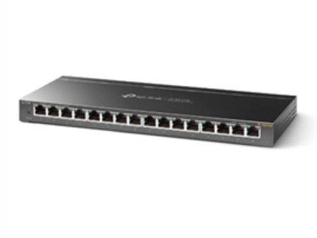 TP-Link Network TL-SG116E 16-Port Gigabit Desktop Switch with 4-Port 56W Pro Switch Retail For Sale