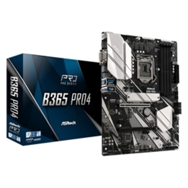 ASRock Motherboard B365 Pro4 Intel B365 S1151 DDR4 ATX Retail Cheap