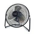 Vie Air 9 Inch High Velocity Tilting 3 Speed Metal Floor Fan Hot on Sale