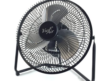 Vie Air 9 Inch High Velocity Tilting 3 Speed Metal Floor Fan Hot on Sale