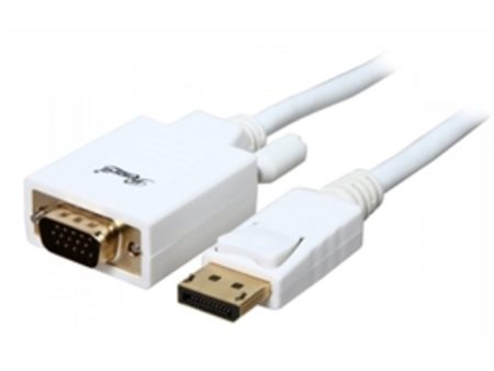 Rosewill Cable RCDC-14014 6-Foot 28AWG DisplayPort to VGA cable Retail Online Sale