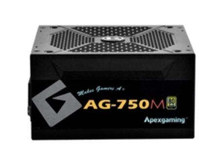 Apex Power Supply AG-750M Apexgaming AG Series 750W 80 Plus Gold Fully Modular For Cheap