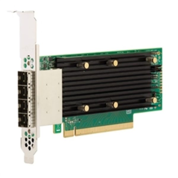 LSI Logic Controller Card 05-50044-00 Tri-Mode 9405W-16e x16 Low-Profile HBA 12Gb SAS SATA NVMe Retail on Sale