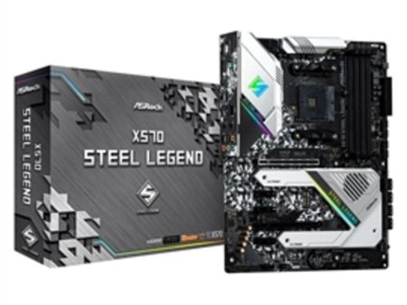 ASRock Motherboard X570 STEEL LEGEND AMD 128G PCIE4 ATX Retail For Cheap