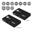 SIIG Accessory CE-H23311-S1 4K HDR HDMI2.0 HDBaseT Extender Cat5e 6 with RS-232 and IR 100m Brown Box Cheap