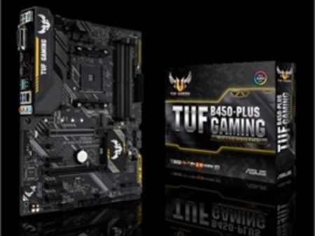 ASUS Motherboard TUF B450-PLUS GAMING AMD AM4 B450 Maximum 64GB DDR4 PCIE Windows 10 ATX Retail Online now