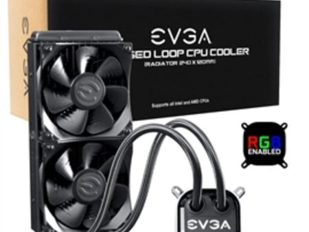 EVGA Fan 400-HY-CL24-V1 CLC 240 Liquid CPU Cooler Retail Discount