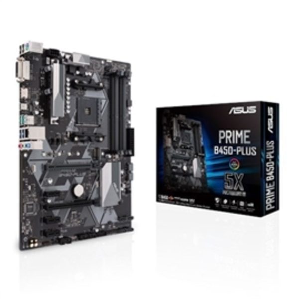 ASUS Motherboard PRIME B450-PLUS AMD AM4 B450 MAX.64GB DDR4 Windows10 ATX Retail Fashion