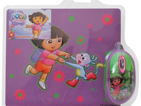 Dora the Explorer Mouse and Mousepad Kit Hot on Sale